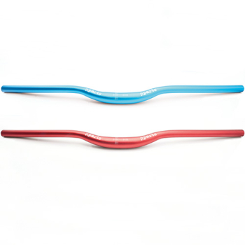 Lenker 52parts riser - 640 mm - laser red / laser blue